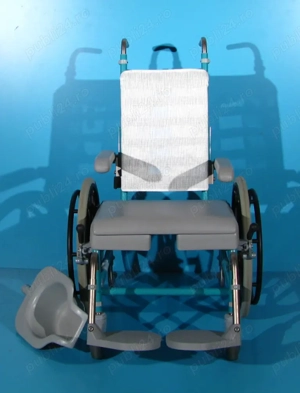 Scaun WC cu rotile din aluminiu Thomashilfen - imagine 5