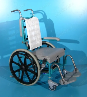 Scaun WC cu rotile din aluminiu Thomashilfen - imagine 3