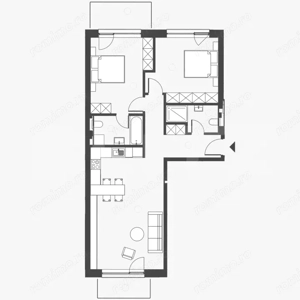 Comision 0 ! Somesului 15, Apartament 3 camere, Semicentral, 2 bai, 79mp. - imagine 2