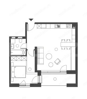 Comision 0 ! Somesului 15, Apartament 2 camere, Semicentral, 57 mp - imagine 5