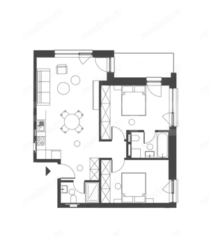 Comision 0 ! Somesului 15, Apartament 3 camere, Semicentral, 70 mp - imagine 5