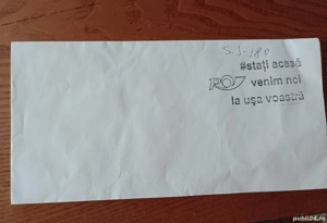 Plic de scrisoare, rar, din anul 2022