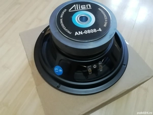 Difuzor 8inch. bass alien AN-0808,180w max.  4ohm 92dB