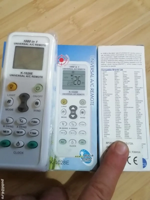 Telecomanda aer condiționat universala  - imagine 2