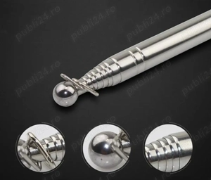 Stâlp pentru steag - bener telescopic - oțel inoxidabil marimi diferite  - imagine 3