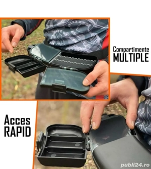 Borsetă - cutie pentru diferite tipuri de pescuit. - imagine 5