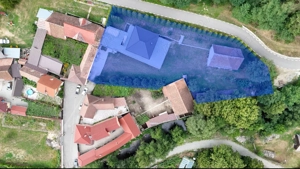 Casa de lux, cu vedere panoramica asupra muntilor, 2600mp teren Gura Raului - imagine 3