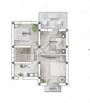 Vila 4 cam vedere lac Lunca Cetatuii - Ciurbesti - imagine 6