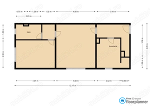 Apartament 2 camere la parter, 53 mp, str. Republicii - imagine 10