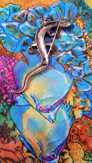 Brosa din argint - imagine 3