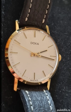 Ceas mecanic Doxa - imagine 4