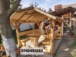 Foisoare, pergole, mobilier de grădină, terase, cuști de caini, locuri de joaca - imagine 4