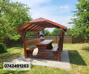 Foisoare, pergole, mobilier de grădină, terase, cuști de caini, locuri de joaca - imagine 3