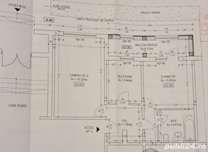 Apartament 2 camere modificat in 3 camere - zona Brătianu | OCAZIE UNICĂ - imagine 2