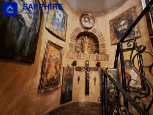 Vilă de lux Otopeni, pentru colecționari, înconjurată de brazi și artă - imagine 10