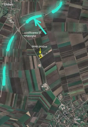 Teren industrial Ozun - Sfântul Gheorghe 11.800 mp - imagine 2