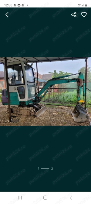 Vând excavator Komatsu. 1.6 t