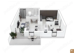 Ultimele apartamente in Sunbelt Sevil- Mehala   Torontalului. - imagine 3