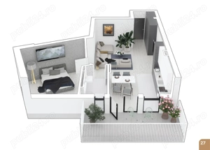 Ultimele apartamente in Sunbelt Sevil- Mehala   Torontalului. - imagine 5