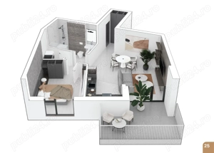 Ultimele apartamente in Sunbelt Sevil- Mehala   Torontalului. - imagine 4