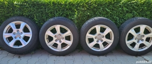 Set 4 Jenti aliaj+ cauciucuri iarna Bridgestone 205/60/R16 Audi A4 