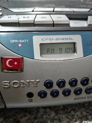 Combina audio Sony CFD-S400L