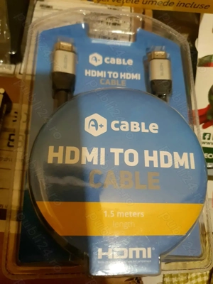 Cablu Hdmi la Hdmi 1.5metri NOU, Sigilat