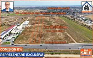 Teren 20k mp intravilan situat intre centura si A0 - Berceni IF
