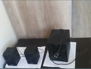 Boxe 2.1 Microlab M-106 negre, doar pentr Bucuresti, predare personala