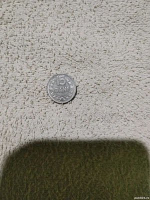 Monedă de 15 bani din 1975