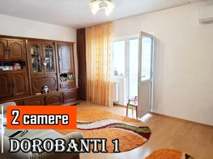 2 camere cu 2 balcoane , etaj 3 din 4, mobilat 