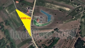 Teren intravilan 6300 mp, Carbunari, parcelat, acces la doua drumuri publice