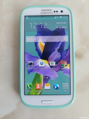 Vând Samsung Galaxy S3 Neo White (alb) + husă + folie BONUS [poze reale]