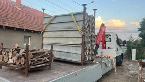 Transport cu macara( Hiab) pe camion. NON-STOP.  - imagine 3