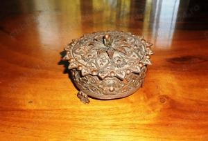 Casetă pentru bijuterii, din cupru, anii 1970