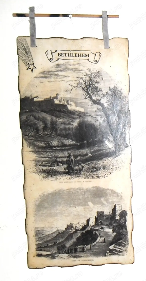 Gravură  Bethlehem 