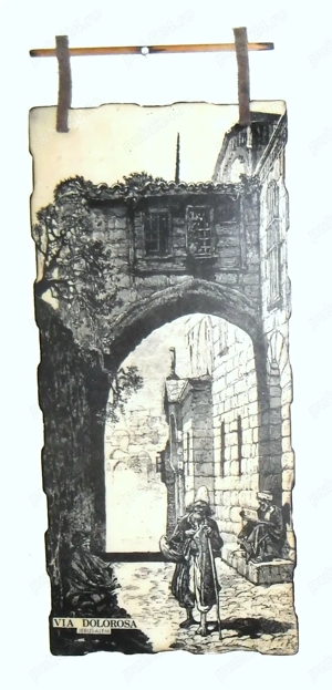 Gravură  Via Dolorosa 