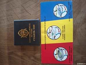 Monedă argint 100 lei 1998   CM Fotbal Franța   stare impecabilă, cuti - imagine 5