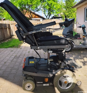 scaun ful electric cu jostik pentru persoane cu hanficap - imagine 5