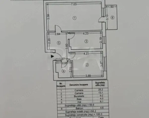 2 camere 10/11, parcare inclusa, Exigent Plaza-Faza 5 - imagine 8