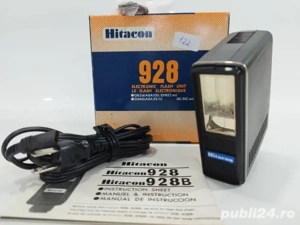 Bliț electronic vintage Hitacon 928   928B   NOU, cutie și manual originale , colecție 