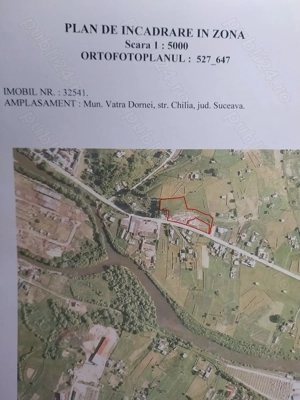 Vând teren intravilan în Vatra Dornei, str. Chiliei