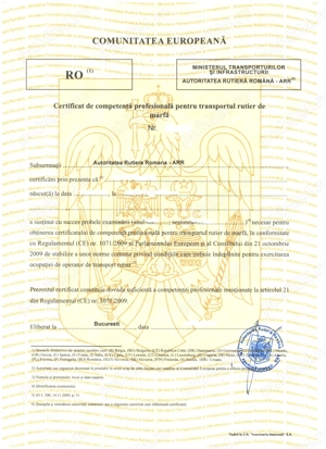 Înființare SRL în Transport. Manager Transport Marfă & Persoane