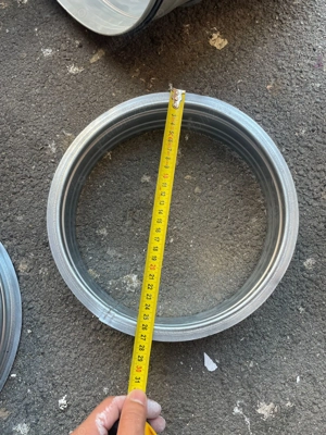  Mufe circulare metalice pentru tubulatură hotă   ventilație