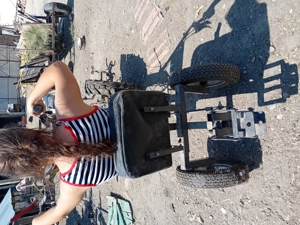 Motocultor cu pornire la baterie și manuală - imagine 2