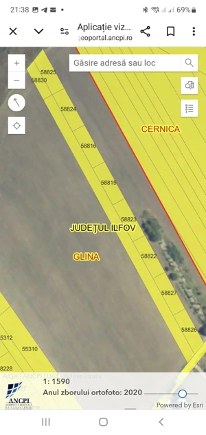 vand teren glina 353 metri lot casa ,deschidere de 33 metri drum acces 7 metri  s+p+2 et la 27555 - imagine 2 vand teren glina 353 metri lot casa ,deschidere de 33 metri drum acces 7 metri  s+p+2 et la 27555 - imagine 2