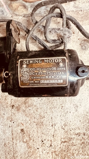 Vand motor complet SINGER - imagine 3