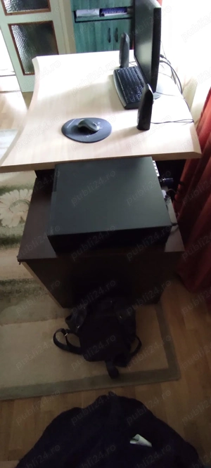 Birou + mobilier cu 4 sertare - imagine 3