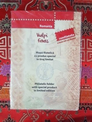 Mapa filatelica Vulpi 2025