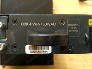 Vand sursa de alimentatare Cisco C3K-PWR-750WAC, + cablu - imagine 3